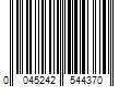 Barcode Image for UPC code 0045242544370