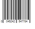 Barcode Image for UPC code 0045242547784