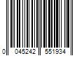 Barcode Image for UPC code 0045242551934