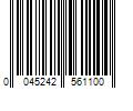 Barcode Image for UPC code 0045242561100