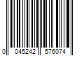 Barcode Image for UPC code 0045242576074