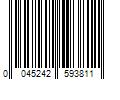 Barcode Image for UPC code 0045242593811