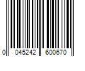 Barcode Image for UPC code 0045242600670