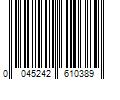 Barcode Image for UPC code 0045242610389