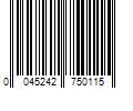 Barcode Image for UPC code 0045242750115