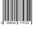 Barcode Image for UPC code 0045242774722