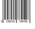 Barcode Image for UPC code 0045242789498