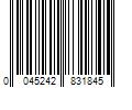 Barcode Image for UPC code 0045242831845