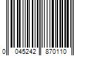 Barcode Image for UPC code 0045242870110