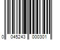 Barcode Image for UPC code 0045243000301