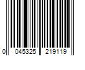 Barcode Image for UPC code 0045325219119