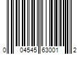 Barcode Image for UPC code 004545630012