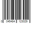 Barcode Image for UPC code 0045484123029