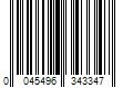 Barcode Image for UPC code 0045496343347