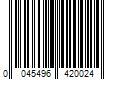 Barcode Image for UPC code 0045496420024