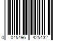 Barcode Image for UPC code 0045496425432