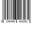 Barcode Image for UPC code 0045496426262