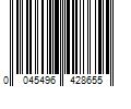 Barcode Image for UPC code 0045496428655