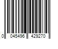 Barcode Image for UPC code 0045496429270