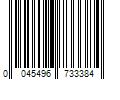 Barcode Image for UPC code 0045496733384