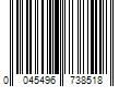 Barcode Image for UPC code 0045496738518