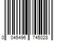 Barcode Image for UPC code 0045496745028