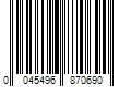 Barcode Image for UPC code 0045496870690