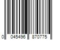 Barcode Image for UPC code 0045496870775