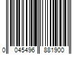 Barcode Image for UPC code 0045496881900