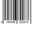 Barcode Image for UPC code 0045496892876