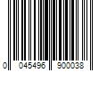 Barcode Image for UPC code 0045496900038