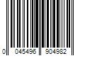 Barcode Image for UPC code 0045496904982