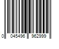 Barcode Image for UPC code 0045496962999