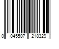 Barcode Image for UPC code 0045507218329