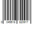 Barcode Image for UPC code 0045518820917