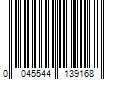 Barcode Image for UPC code 0045544139168