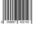 Barcode Image for UPC code 0045557402143