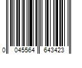 Barcode Image for UPC code 0045564643423