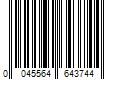 Barcode Image for UPC code 0045564643744