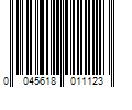 Barcode Image for UPC code 0045618011123