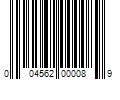 Barcode Image for UPC code 004562000089