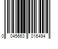 Barcode Image for UPC code 0045663016494