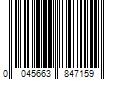 Barcode Image for UPC code 0045663847159