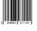 Barcode Image for UPC code 0045663971144