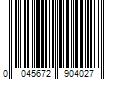 Barcode Image for UPC code 0045672904027