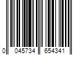 Barcode Image for UPC code 0045734654341