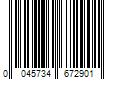 Barcode Image for UPC code 0045734672901