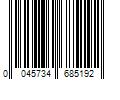 Barcode Image for UPC code 0045734685192