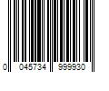 Barcode Image for UPC code 0045734999930