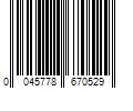 Barcode Image for UPC code 0045778670529